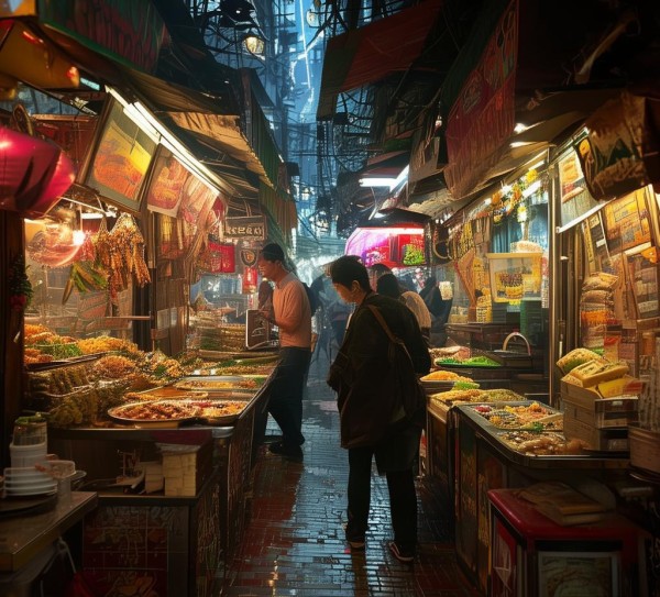 美食城里的寻档记，找个好位置，比找对象还难？