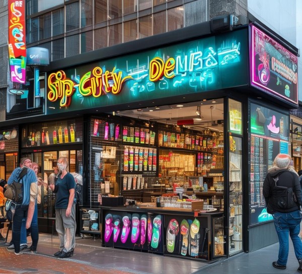 美食城开饮品店，抓住客流红利，需精准定位与差异化竞争