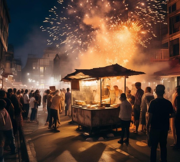 街角烟火里的烟火气，草根美食最大众化的体现